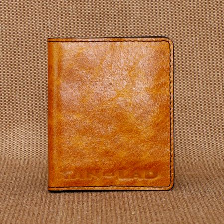 Handcrafted Butterscotch Crunch Charcoal Wallet Leather Posh